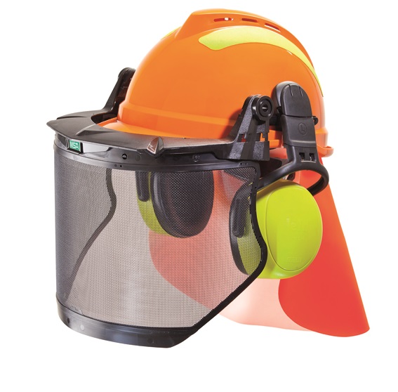 CASQUE DE SECURITE FORESTIER COMPLET - FRANCITAL